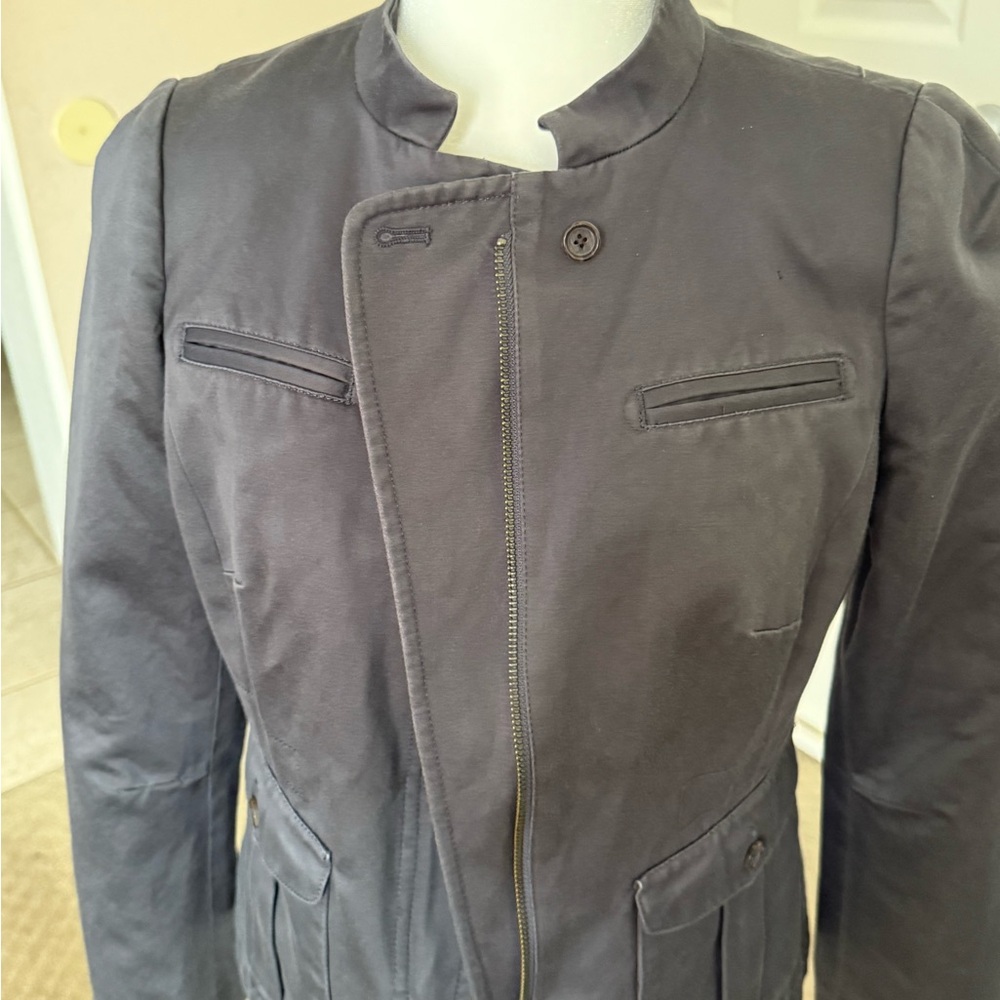 Banana Republic Charcoal Blazer Jacket - Picture 2 of 10